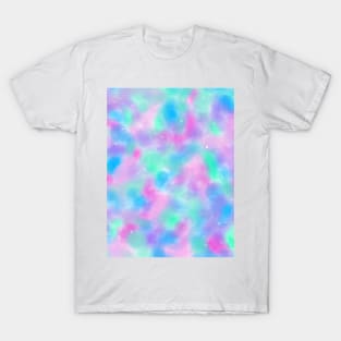 Watercolour Galaxy Pattern T-Shirt